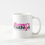 El Triathlon de las mujeres Taza De Café