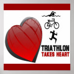 EL TRIATHLON TOMA EL POSTER DEL CORAZÓN