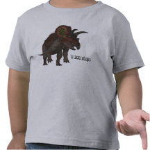 El Triceratops embroma la camisa