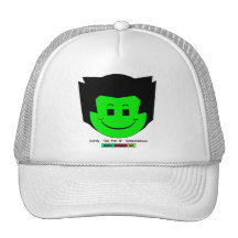 El trío cambiante Gordy Greenfalloon de la luz de  Gorros Bordados