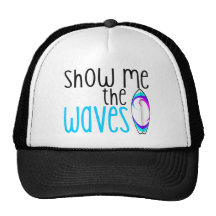 El trullo me muestra las ondas gorros bordados