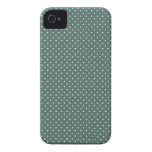 El trullo y los puntos blancos del perno del lunar iPhone 4 Case-Mate protector