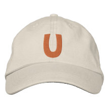 El "u " de los niños gorras bordadas