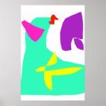 El último y el primer mensaje en pinturas posters
