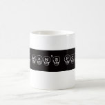 El un veneno del hombre tazas de café
