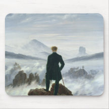El vagabundo sobre el mar de la niebla, 1818 tapetes de ratones