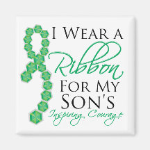 El valor inspirador del hijo - cáncer de hígado imán de frigorifico