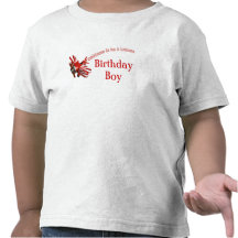 El venir adentro para el cumpleaños de aterrizaje  camiseta