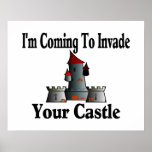 El venir invadir su castillo poster