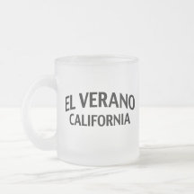 EL Verano California Taza De Café