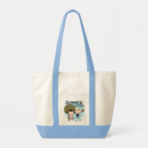 El verano oscila las camisetas y los regalos bolsa