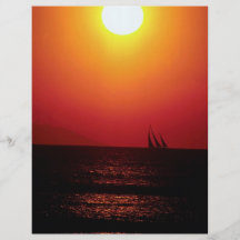 El verano soña, navegando de la costa de C meridio Flyer Personalizado