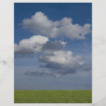 el verde archivó, cielo azul, nube blanca tarjetas informativas