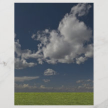 el verde archivó, cielo azul, nube blanca tarjetas informativas