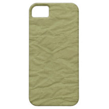 El verde de la primavera arrugó la textura de pape iPhone 5 carcasa
