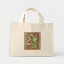 El verde es el nuevo marrón bolsas de mano