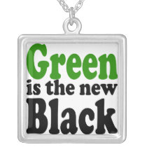 El verde es el nuevo negro collares