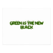 El VERDE es el nuevo negro Tarjetas Postales