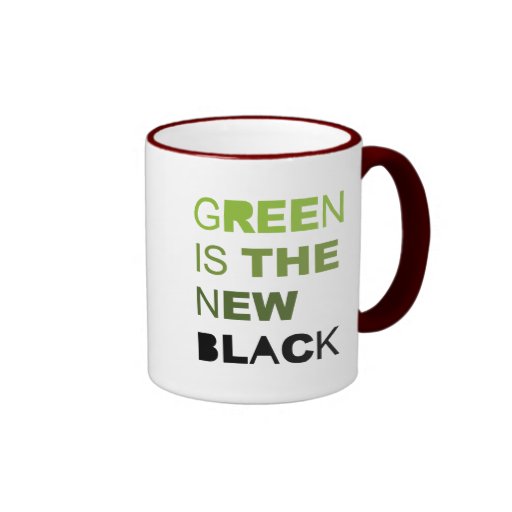 EL VERDE ES EL NUEVO SÓLIDO NEGRO TAZA