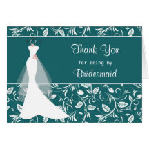 El vestido de boda, damasco en trullo le agradece  felicitación