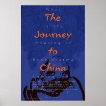 El viaje al poster de China