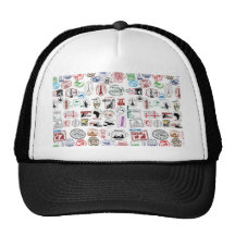 El viaje sella el modelo gorro de camionero