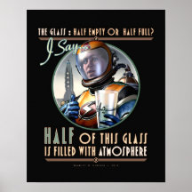 El vidrio: Semilleno de la atmósfera (16x20") Posters