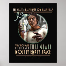 El vidrio: Sobre todo espacio vacío (16x20") Posters