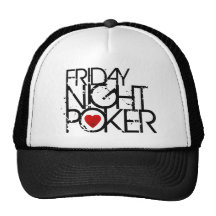 El viernes por la noche póker gorros  
