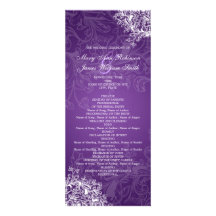 El vintage elegante del programa del boda remolina invitacion personalizada