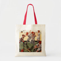 El vintage embroma béisbol bolsas