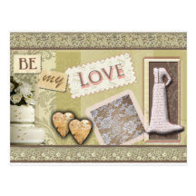 El vintage sea mi amor postal