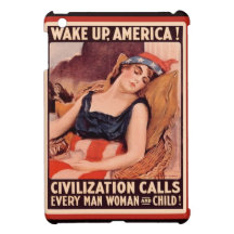 El vintage WW1 patriótico despierta América
