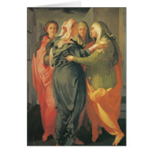 El Visitation - Jacopo DA Pontormo Felicitaciones