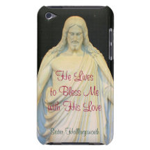 Él vive para bendecirme con su amor iPod touch protector