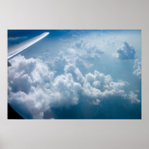 el volar con las nubes poster