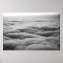 el volar gris de las nubes impresiones
