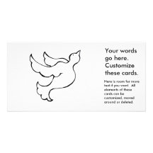 El volar se zambulló arte simple del dibujo de la  tarjetas fotograficas 