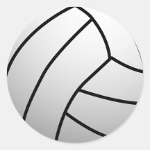 El voleibol de encargo se divierte el producto etiqueta