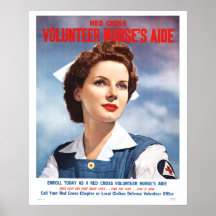 El voluntario cuida el poster del asistente