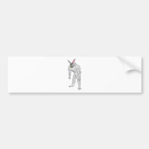 El Wererabbit Pegatina De Parachoque