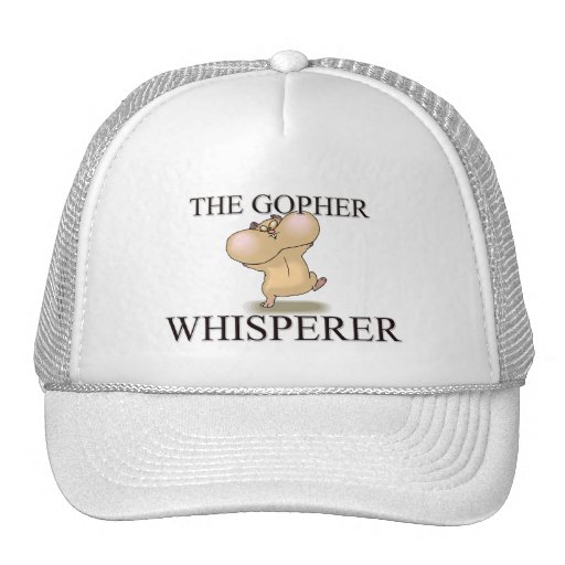 El Whisperer del Gopher Gorros Bordados