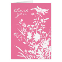 El Wildflower le agradece cardar tarjetas
