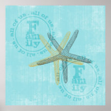 El zen inspiró estrellas de mar del tema de la pla posters