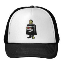 El zombi divertido, zombi era gente también gorra