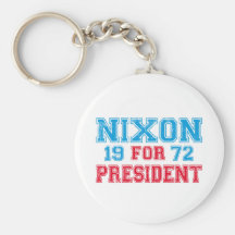Elección 1972 de Nixon Llaveros