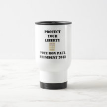 Elección 2012 de Ron Paul Tazas De Café