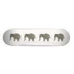 Elefante asiático patin personalizado