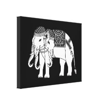Elefante blanco tailandés de Erawan Lona Envuelta Para Galerias
