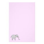 Elefante de risa gris. Historieta Papeleria Personalizada